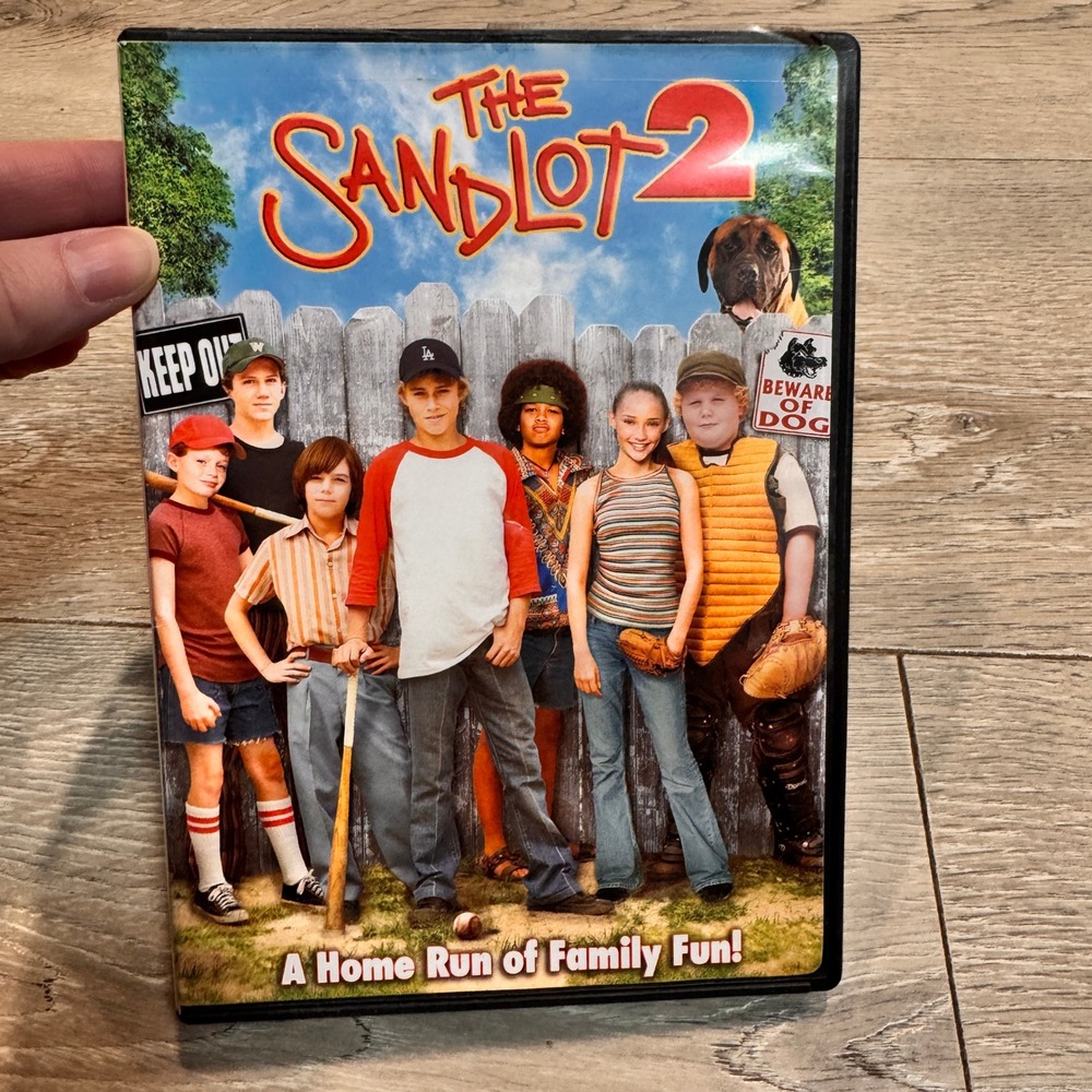 The‎ Sandlot 2 DVD Movie Family Fun Baseball Comedy 2005 Classic